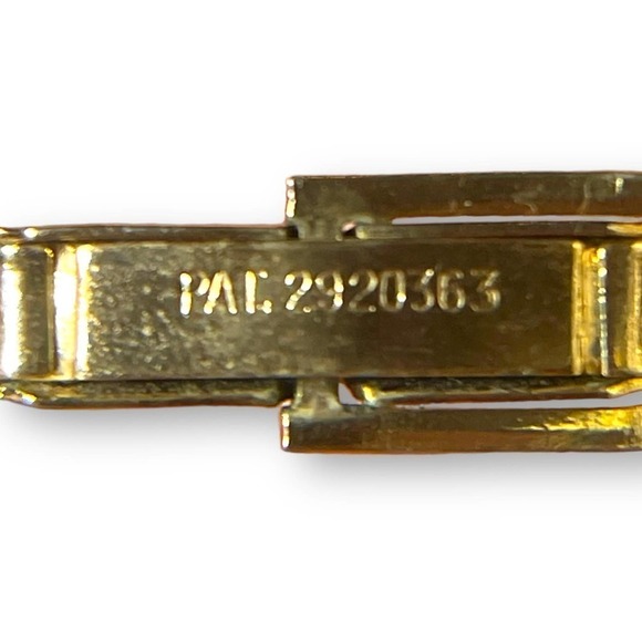 Vintage Tiger’s Eye Cufflinks Cat’s Eye Brushed Finish 10KT GP Tested Unsigned - Picture 7 of 8